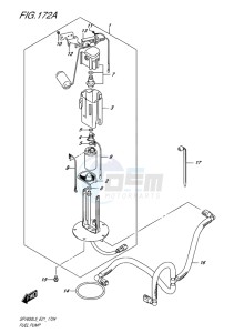 SFV 650 ABS GLADIUS EU drawing FUEL PUMP