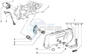 DNA 50 drawing Starting motor-starter lever