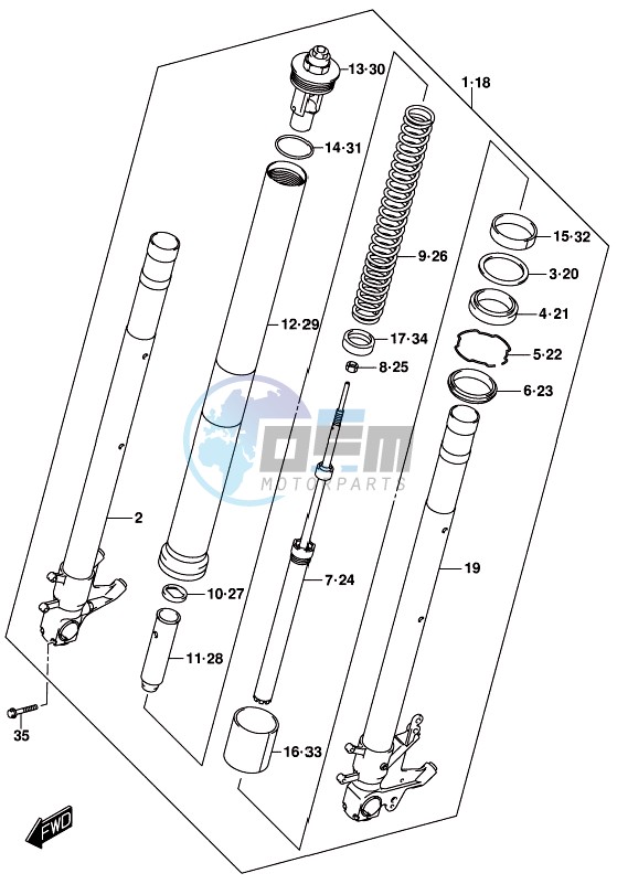 FRONT FORK DAMPER