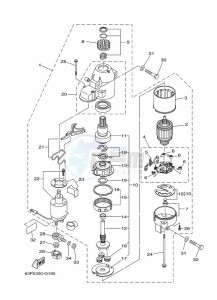 FL150BETX drawing STARTER-MOTOR