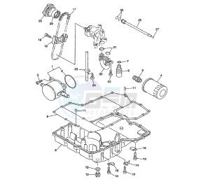 FJR AS 1300 drawing OIL PAN