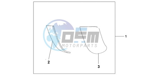 PANNIER SCUFF PAD SET