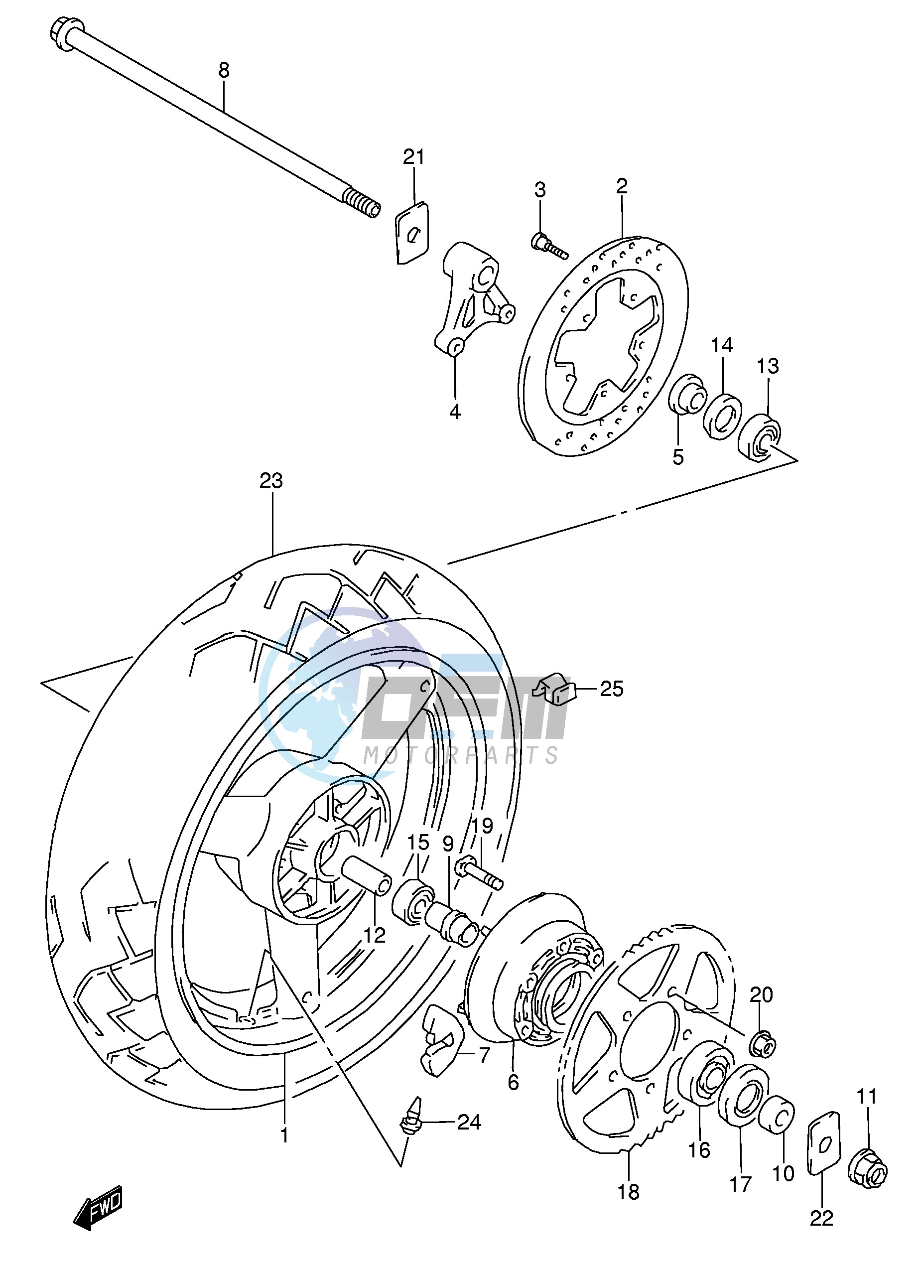 REAR WHEEL