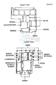 ZG 1000 A [CONCOURS] (A4-A6 A4 ONLY CAN) [CONCOURS] drawing CLUTCH MASTER CYLINDER