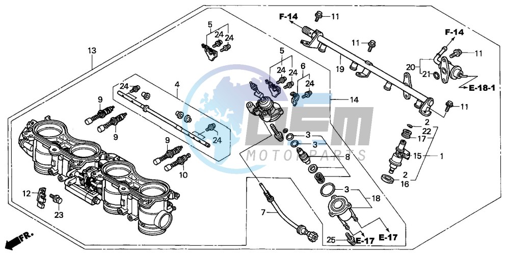 THROTTLE BODY (ASSY.)