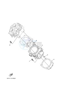 YFM700FWAD YFM70GPSG GRIZZLY 700 EPS SPECIAL EDITION (B313) drawing CYLINDER