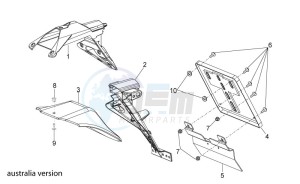 Tuono V4 1100 Factory (EMEA, APAC) (AU, EU, HK, JP, MAL, RC, S, T, TH) drawing Rear body III