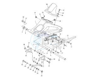 FZ1 1000 drawing REAR ARM