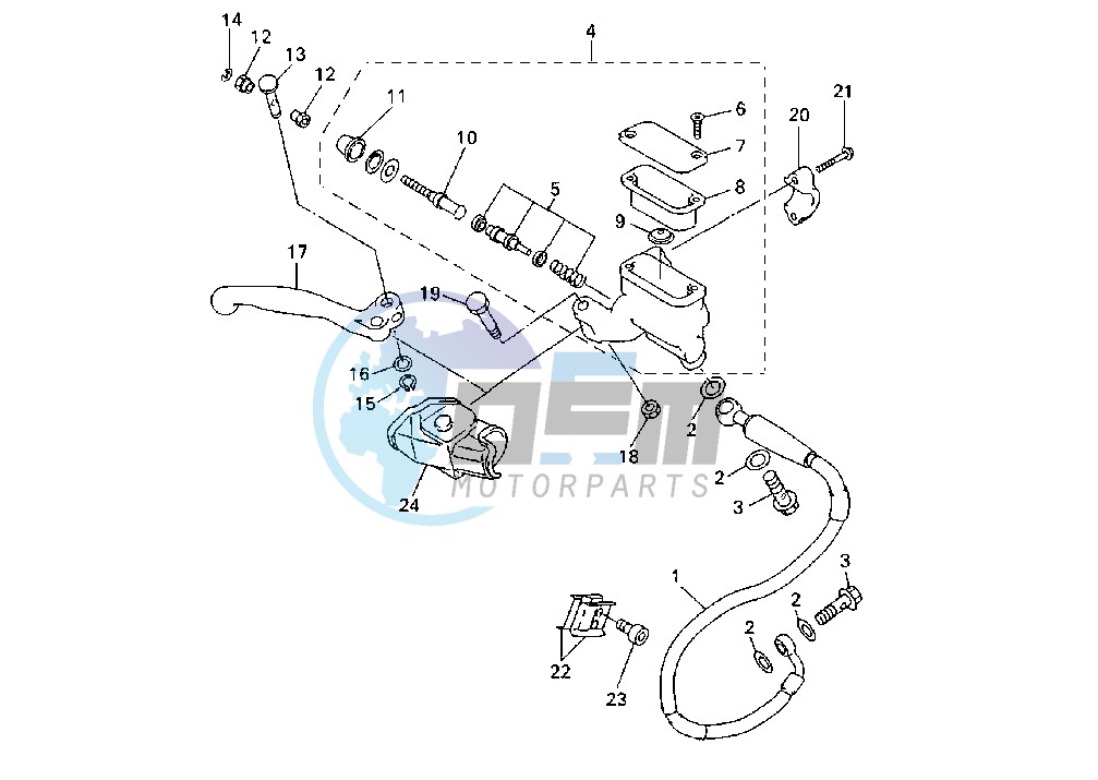 FRONT MASTER CYLINDER MY00