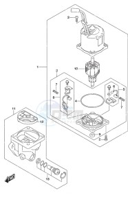 DF 115A drawing PTT Motor SS Model