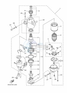 F200BETX drawing STARTER-MOTOR