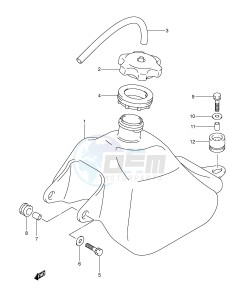 LT-A50 (P2) drawing FUEL TANK