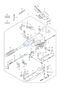 DF 60 drawing Tiller Handle