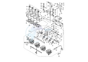 YZF R7 OW02 750 drawing THROTTLE BODY