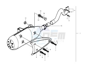 X9 200 drawing Silencer