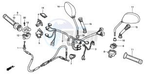 FES150 125 PANTHEON drawing SWITCH/CABLE