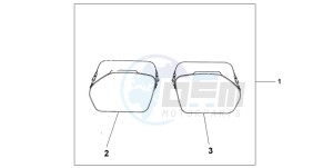 FES125A S-WING drawing INNERBAG TOPBOX