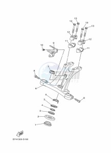 GPD125-A NMAX 125 (BAL7) drawing STEERING