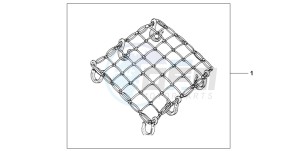 SH150R 125 drawing RUBBER NET A