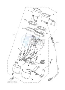 YB125 (2CS5) drawing METER