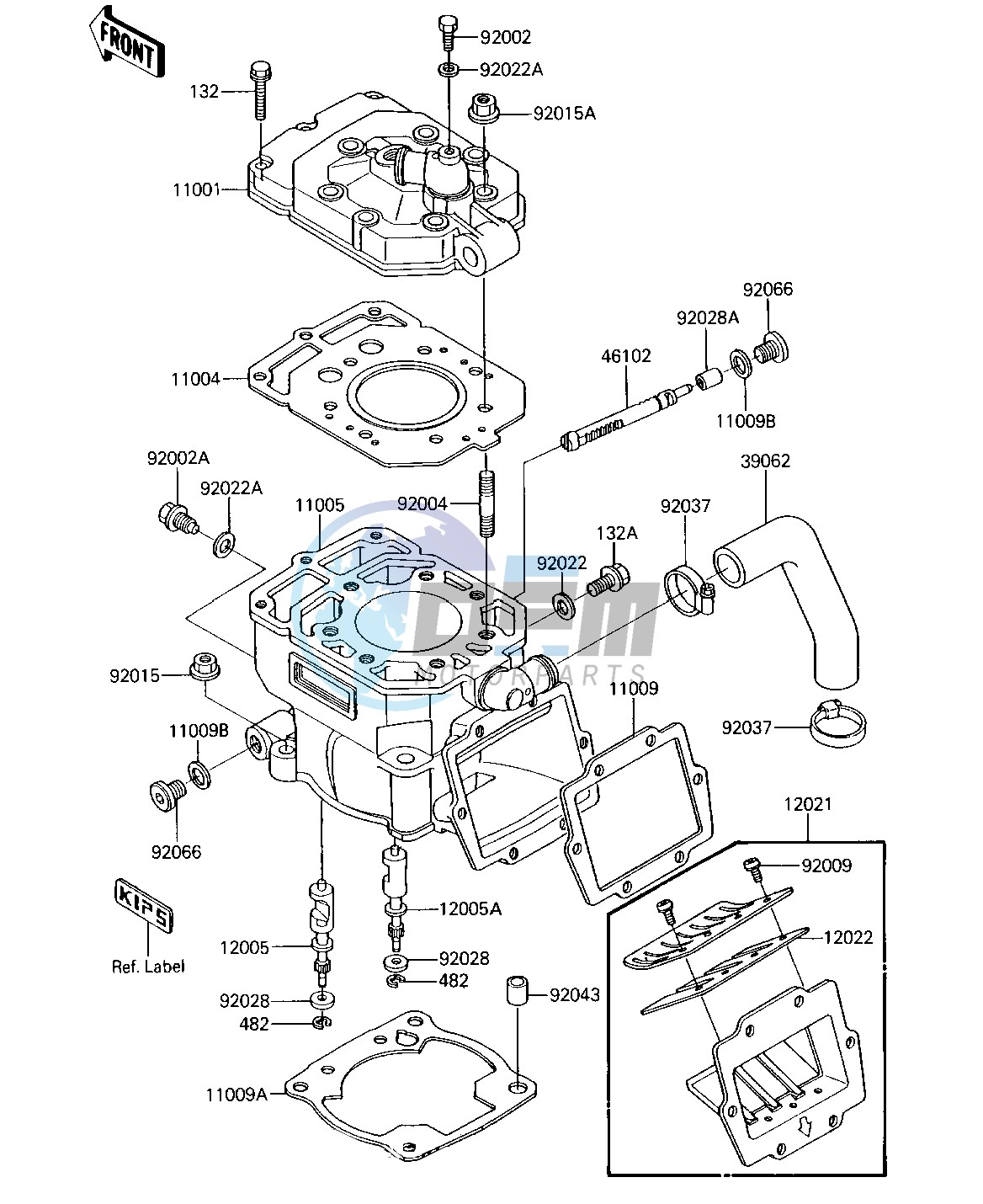 CYLINDER HEAD_CYLINDER_REED