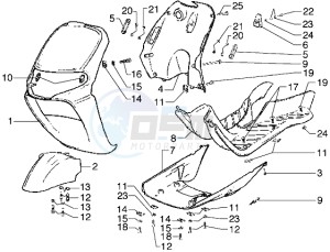 Diesis 50 drawing Front shield-Footboard-Spoiler