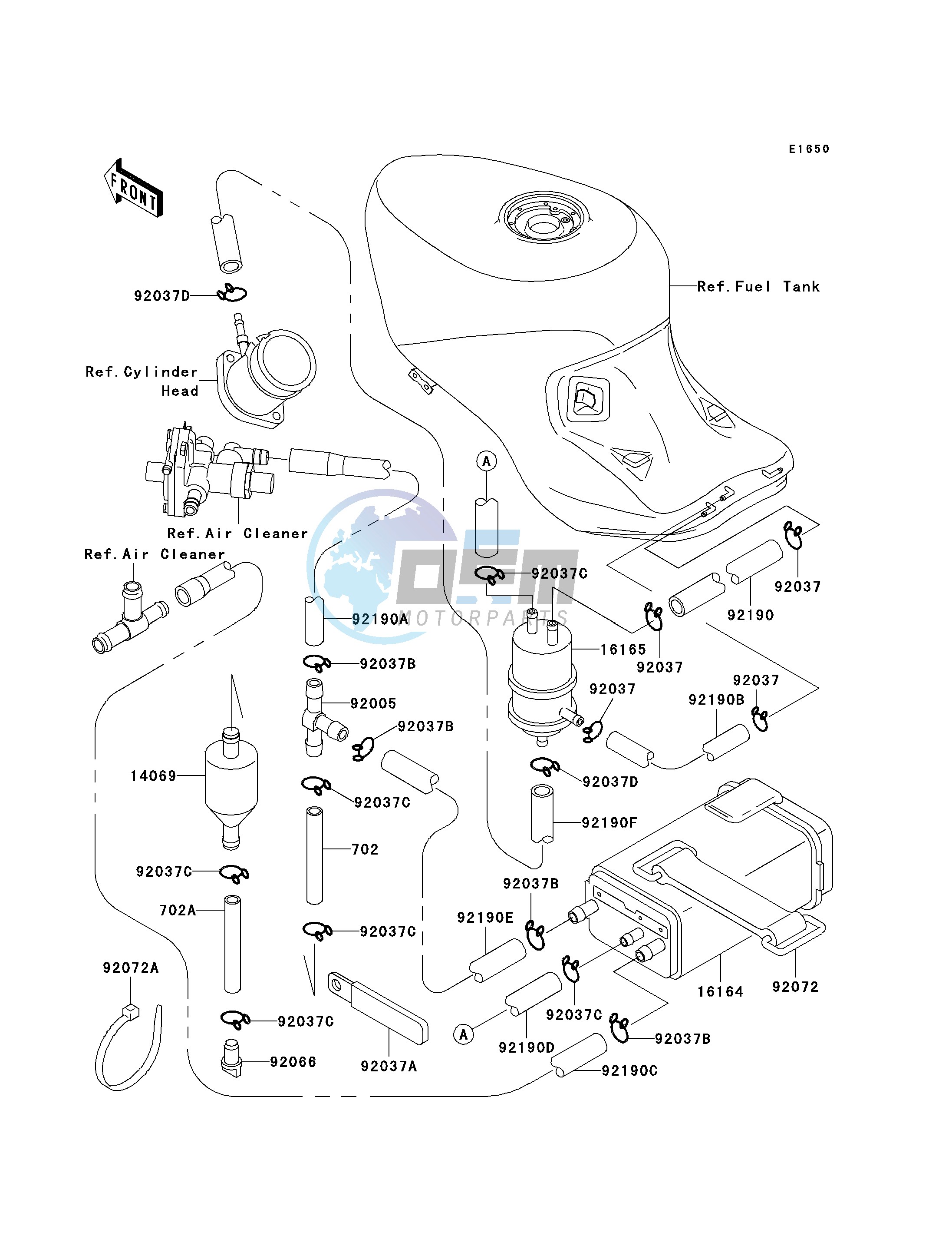 FUEL EVAPORATIVE SYSTEM