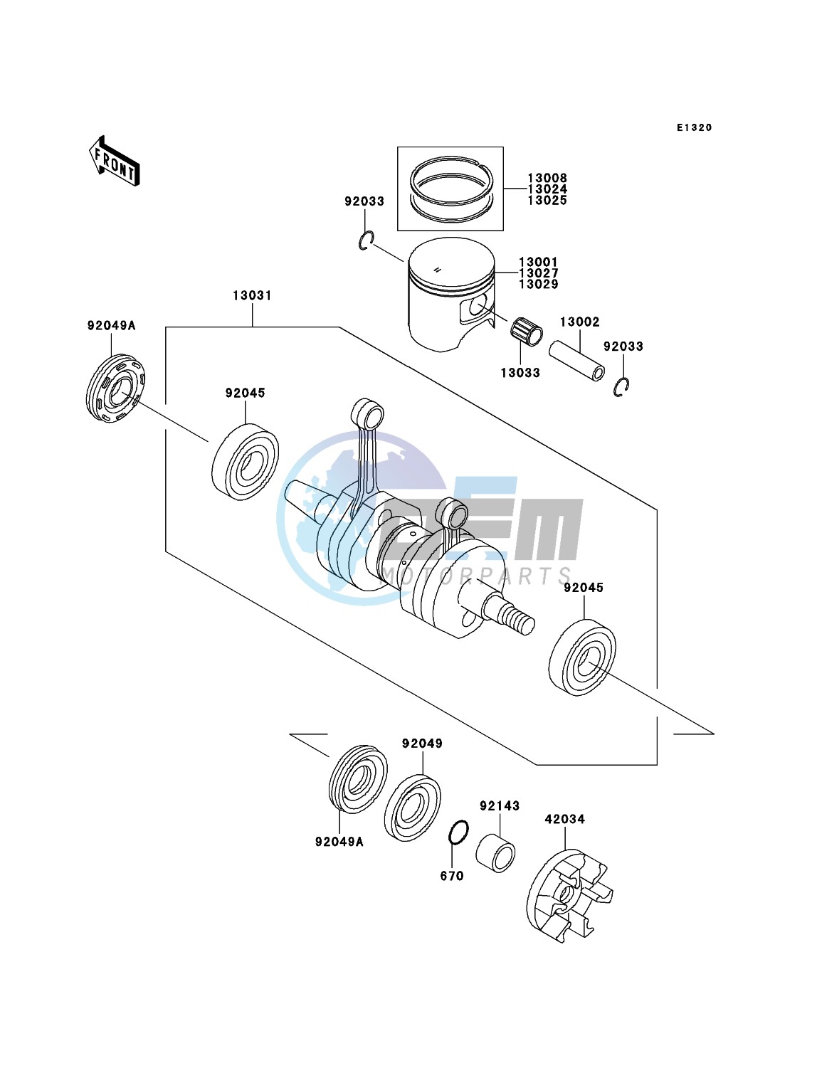 Crankshaft/Piston(s)