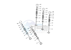 YZ F 250 drawing VALVES