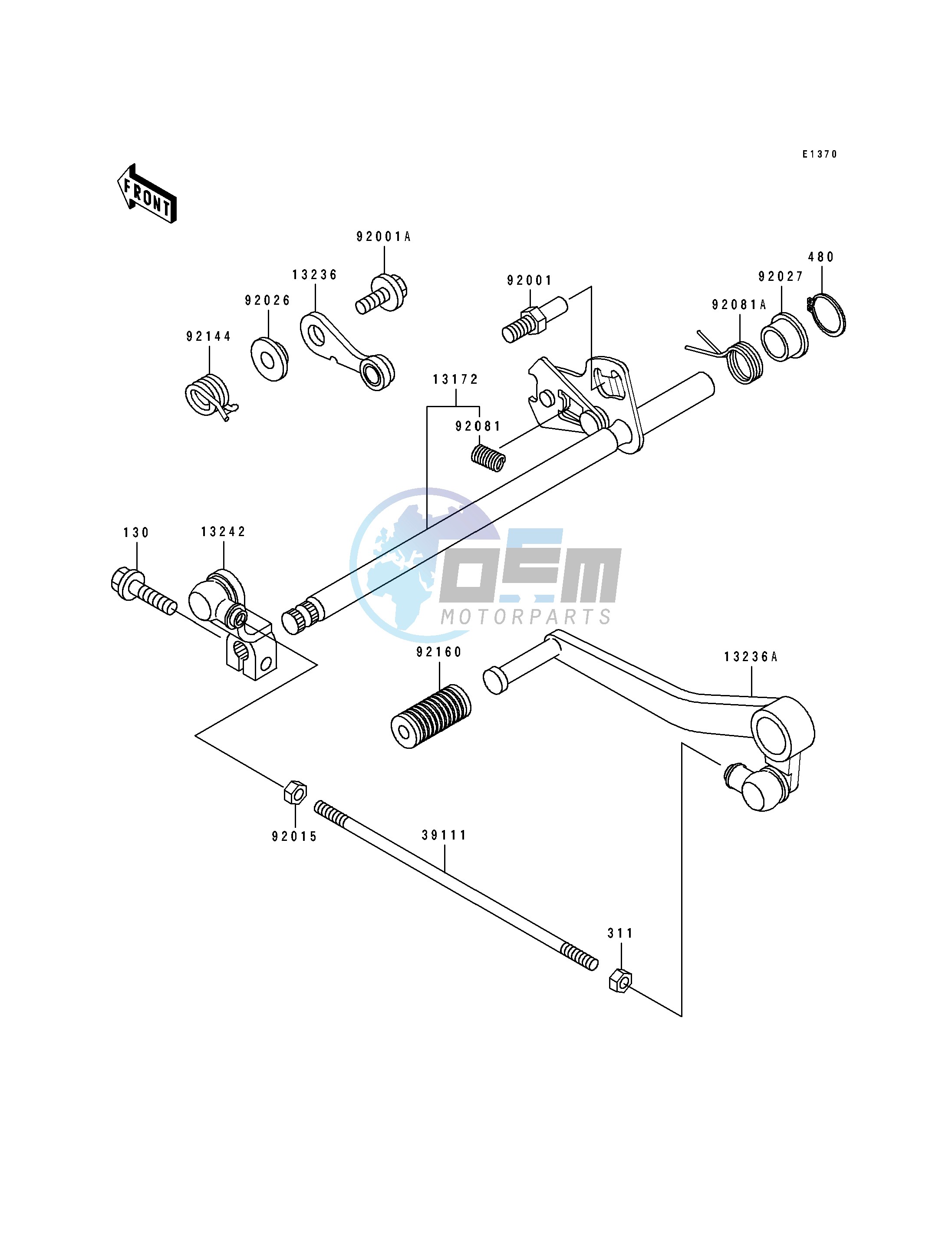 GEAR CHANGE MECHANISM