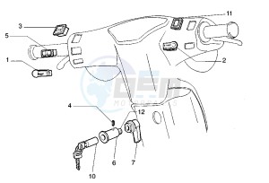 VELOFAX 50 drawing Handlebar Switch