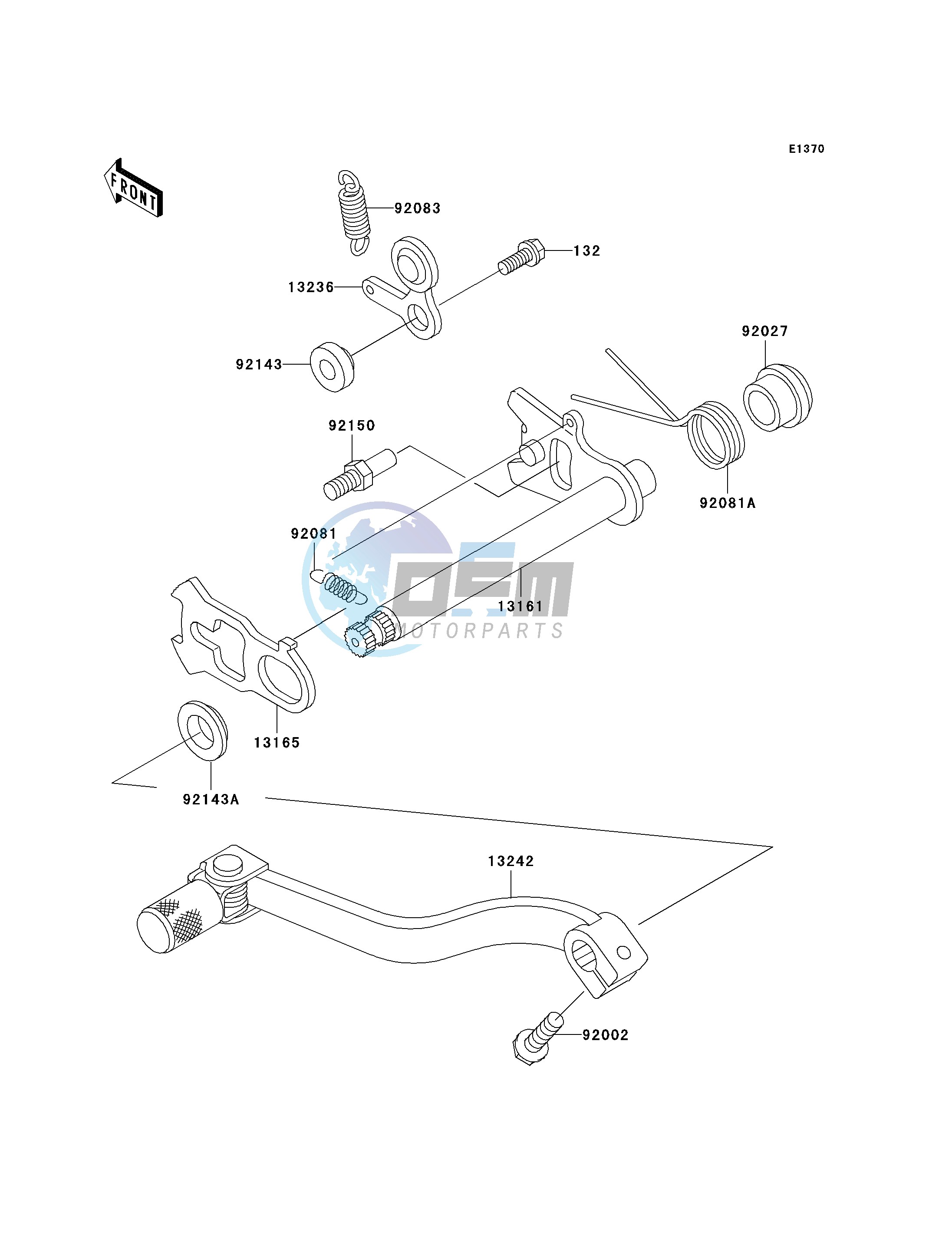 GEAR CHANGE MECHANISM