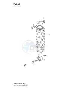 LT-A700X (P17) drawing REAR SHOCK ABSORBER