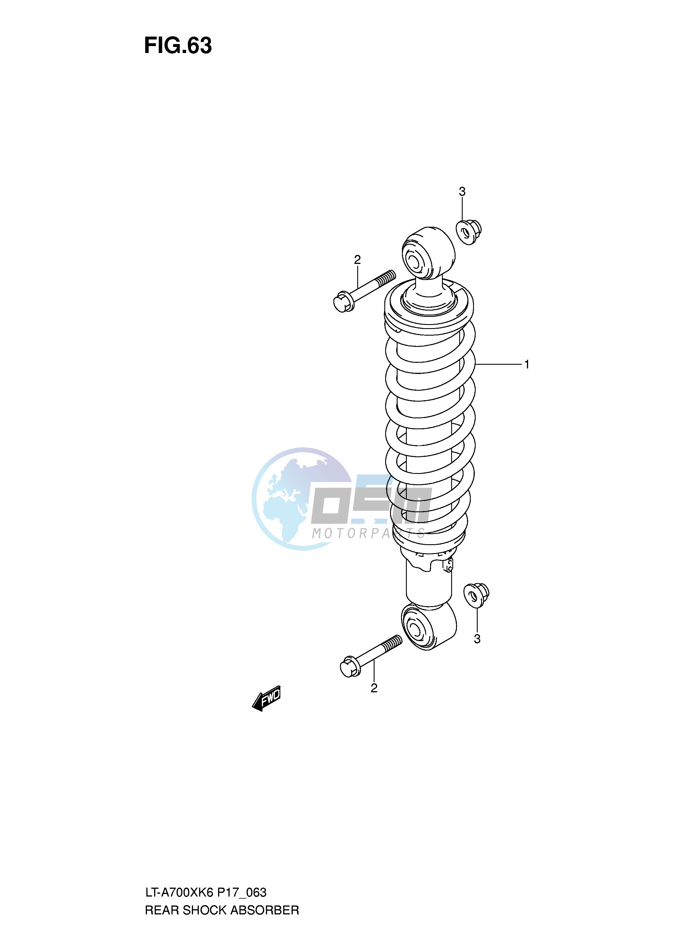 REAR SHOCK ABSORBER