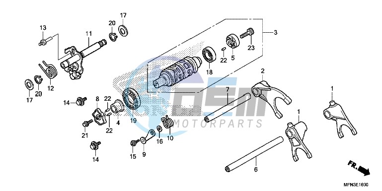 GEARSHIFT DRUM