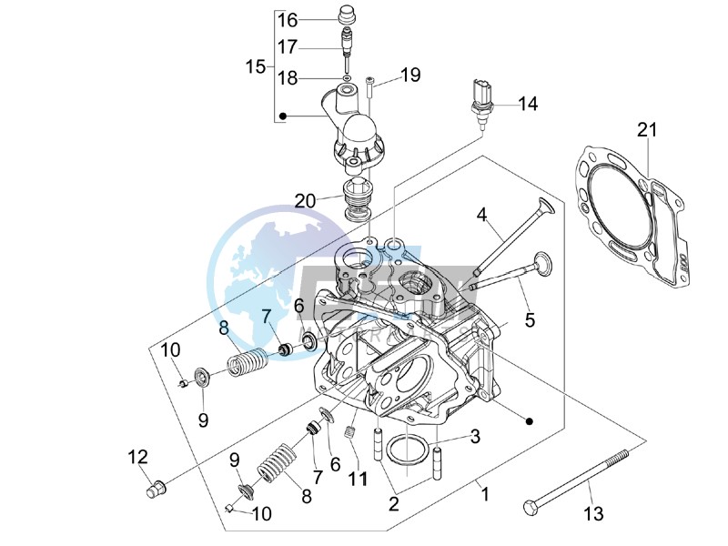 Head unit - Valve