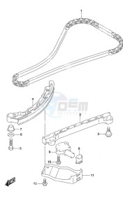 DF 60A drawing Timing Chain