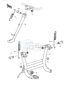 KZ 1300 A (A1-A3) drawing STANDS