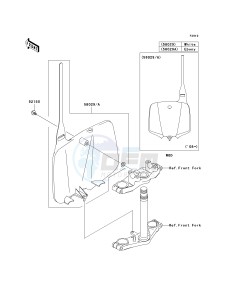 KLX 110 A (KLX110 MONSTER ENERGY) (A6F-A9FA) A8F drawing ACCESSORY