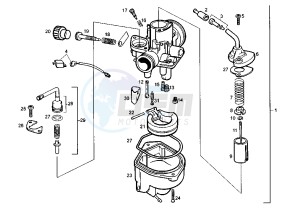 Diesis 100 drawing Carburetor