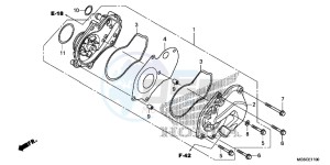 NC700DD INTEGRA E drawing WATER PUMP