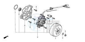 CG125 drawing GENERATOR