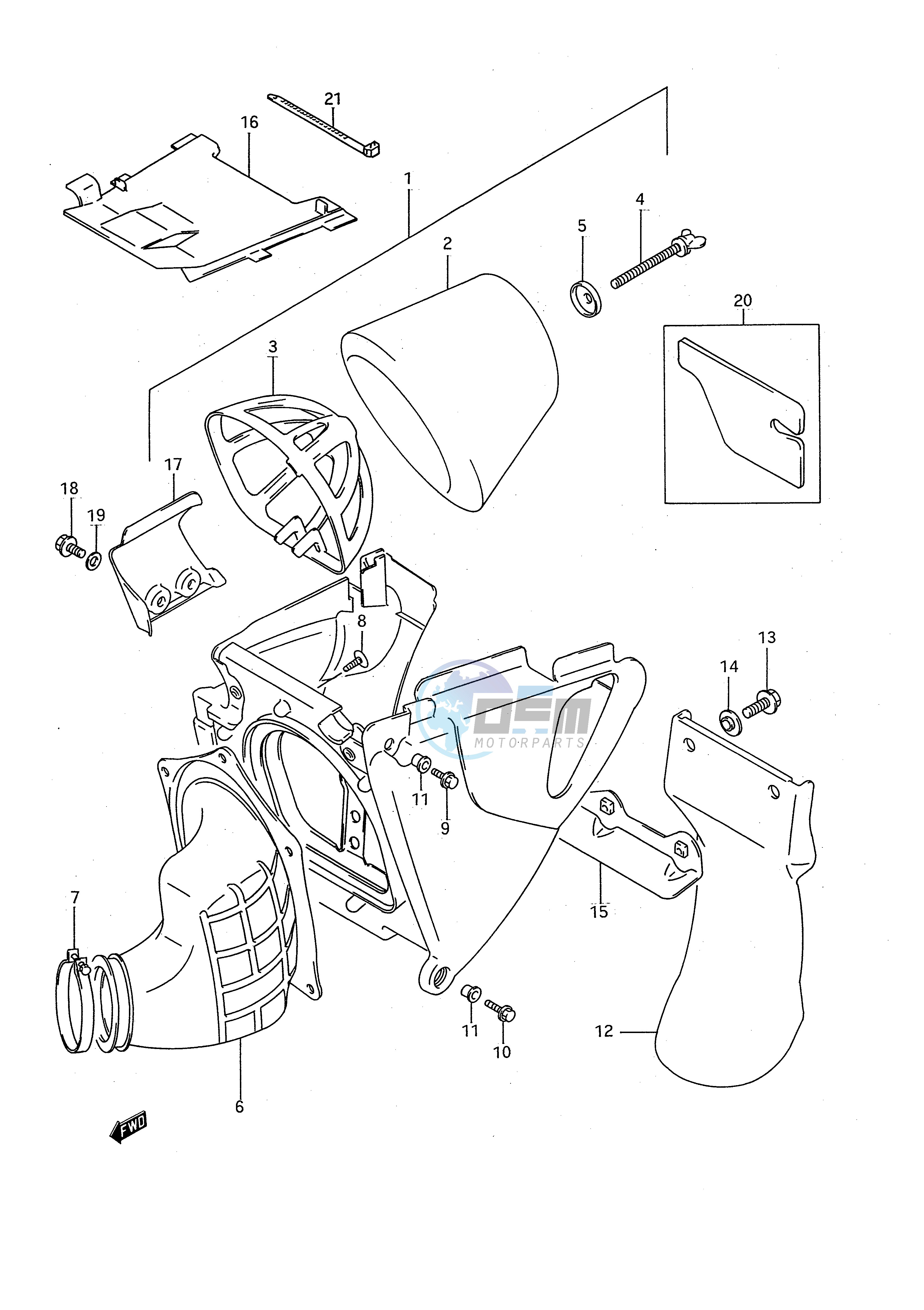 AIR CLEANER (MODEL P R S)