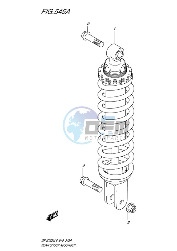 REAR SHOCK ABSORBER