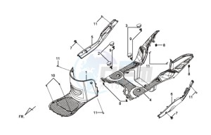 E-VIRID 25KMH drawing FOOTREST