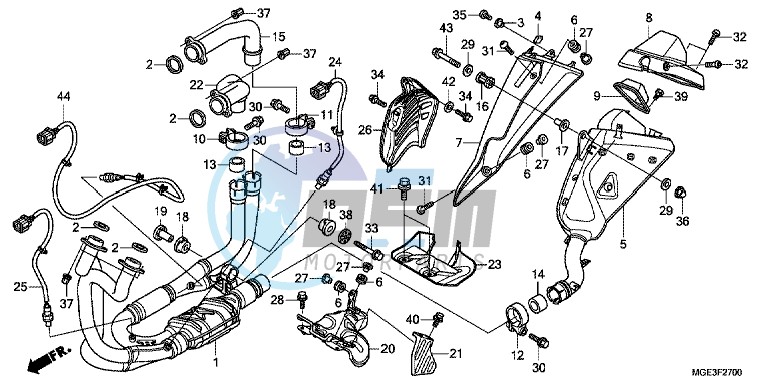 EXHAUST MUFFLER