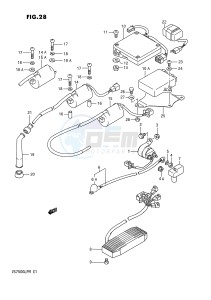 VS750GL (E1) INTRUDER drawing ELECTRICAL