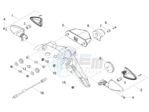 SMT 50 E4 (EMEA) drawing Rear lights