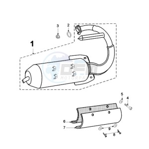 VIVA NUV drawing EXHAUST