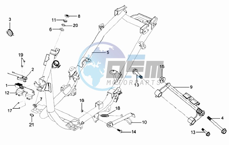 FRAME / ENGINE MOUNT